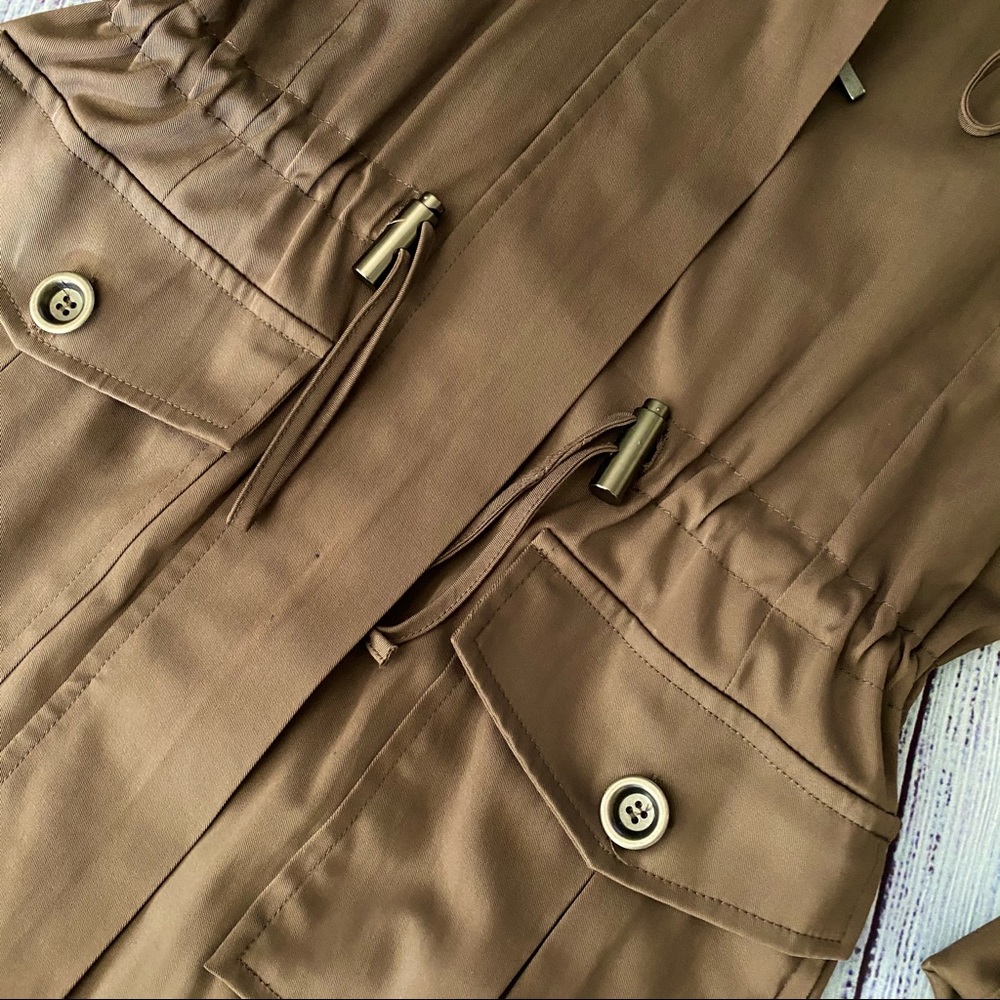 Brown Jacket with Cargo Pockets - Picture 2 of 8
